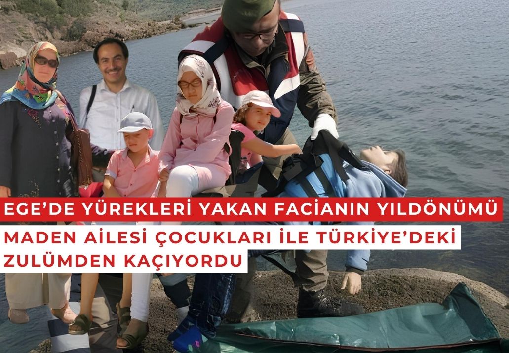 Maden ailesi, 15 Temmuz sonrası baskılardan kaçmak isterken Ege Denizi'nde hayatını kaybetmişi. Öğretmen bir çift ve 3 küçük çocuk...

YitipGiden Evlatlarımız
#SAMvGS