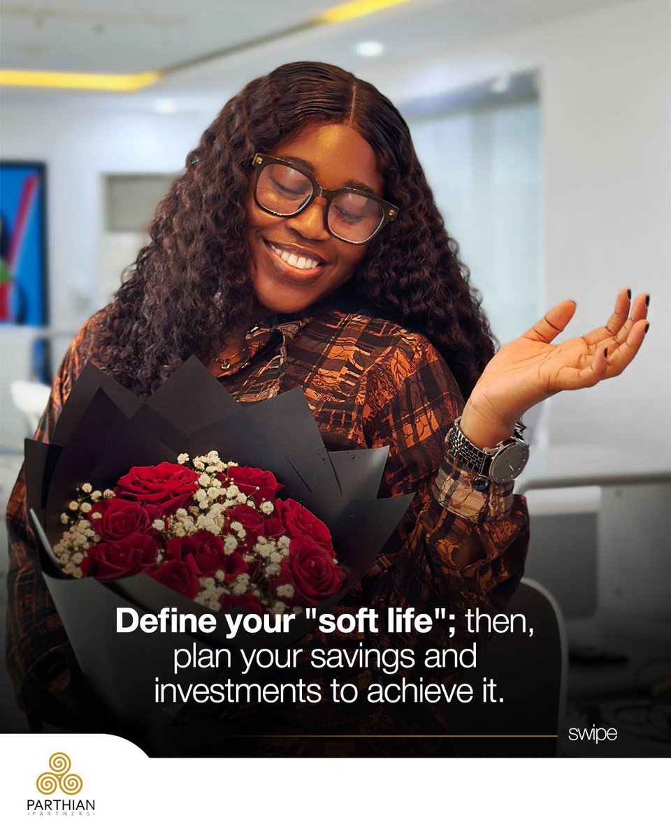 ParthianNG's tweet photo. Soft life isn’t just a vibe — it’s the result of smart, strategic planning.
No matter the season, your money should work for you, not stress you.
#parthian #financialfreedom #everythingyourwealthneeds https://t.co/9FSGlUdtud