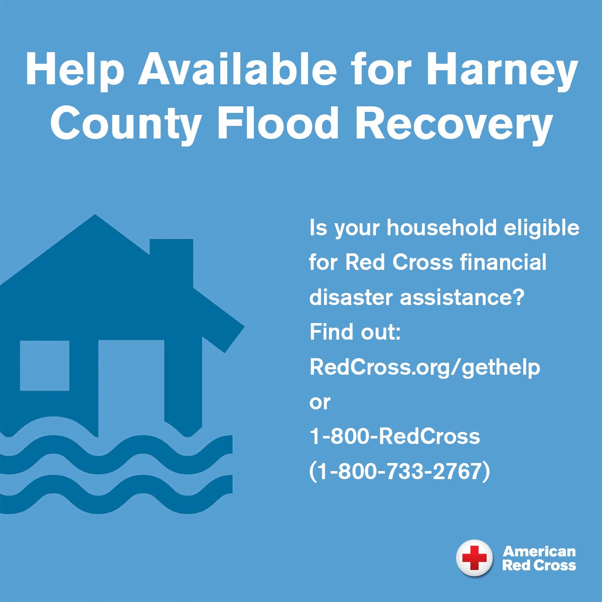 REMINDER: We are accepting applications for immediate assistance for those families affected by the flooding in Harney County until April 24th. To help us expedite the process, please note that we only need one application per household. Thank you Harney County!
<a href="/OregonOEM/">OregonOEM</a>