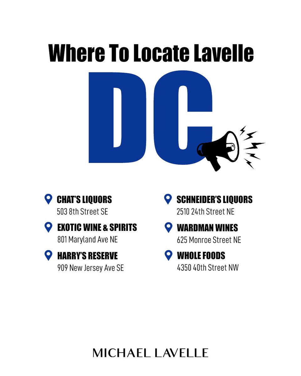 🚨Michael Lavelle Wines | Washington, DC 🚨