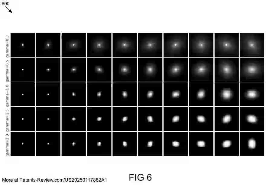 PatentPulse's tweet photo. New patent application #US20250117882A1 by #Google introduces a method for generating high-res images using a machine-learning model. Users select image portions to enhance via a UI, which updates with the high-res result. #MachineLearning $GOOGL #HighResolutionImages https://t.co/2k8c8ouBHe