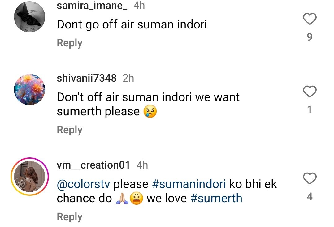 hatonayarr's tweet image. The kind of support our show is getting #Sumerth #SumanIndori 
@ColorsTV 🤡 do you see that 
@x_lostsoul_xx @kentobomb @Jyotsanaa_