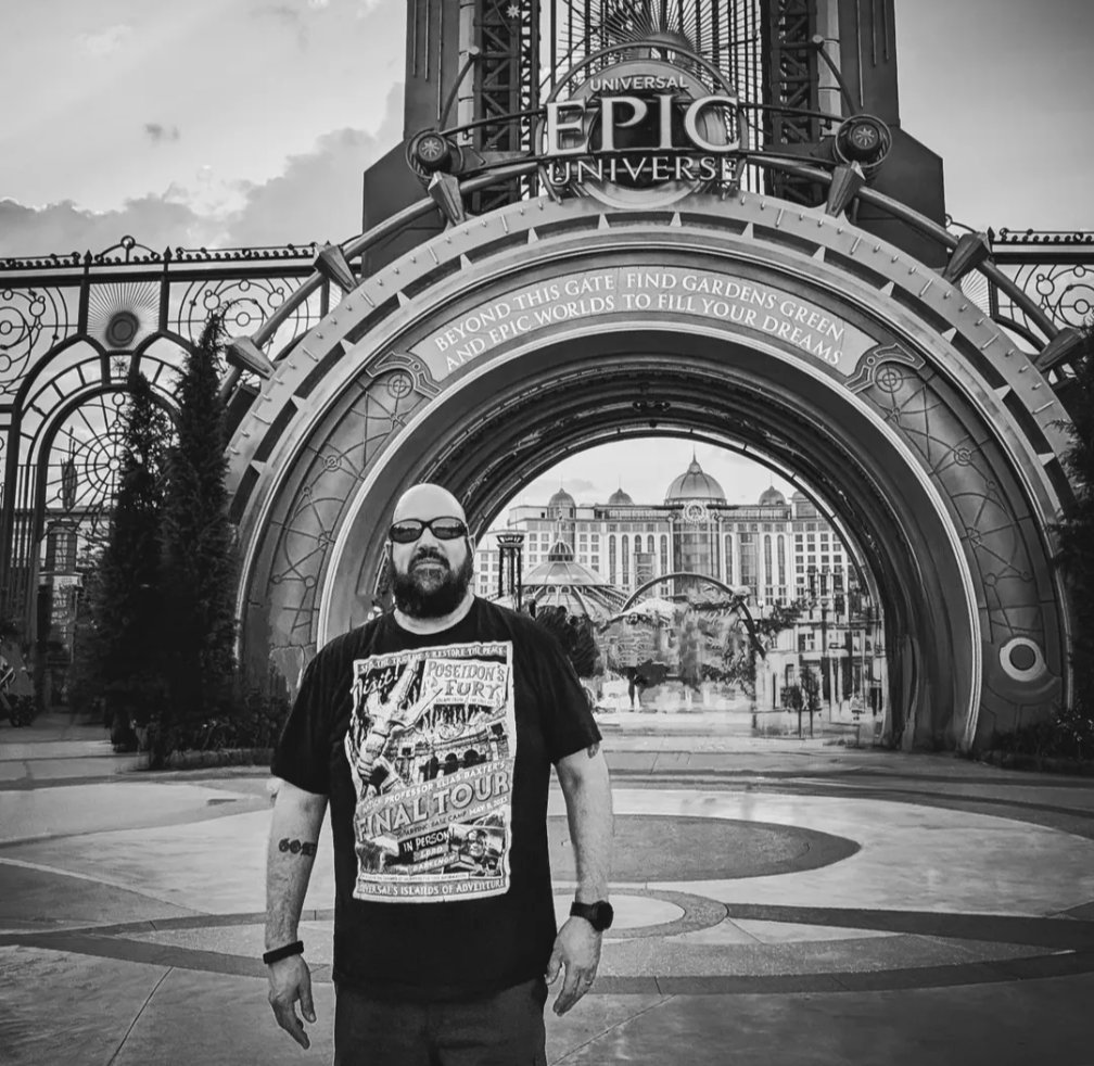 BOT10ART's tweet photo. It's been a long week and I look forward to spending time at Epic with my teammates, friends, and family tomorrow. If you are there and run into me I will have stickers and goodies to give out.
#devops #art #uotm #EpicUniverse  #lifeat50 https://t.co/O21Yclw9Wy