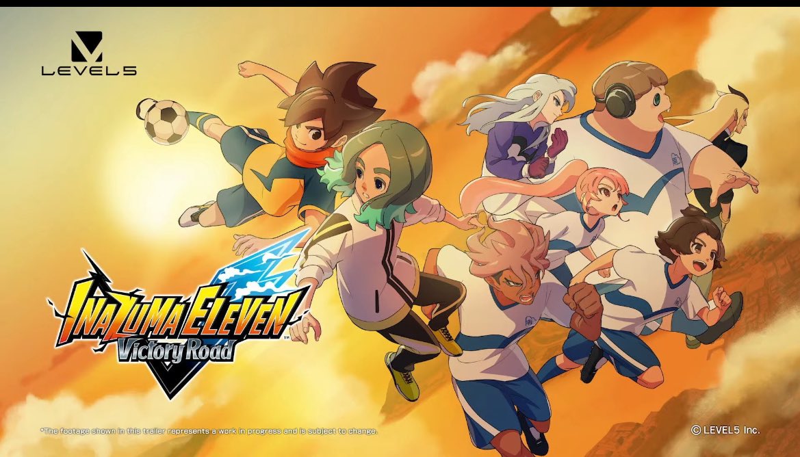 LTrainer101's tweet photo. The only sad part about the showcase is that Inazuma eleven victory Road is a digital release only. For being the most anticipated game for lvl 5 I don’t understand why they wouldn’t make a physical version of this game.

#Inazumaeleven https://t.co/KiOyEZyTvZ