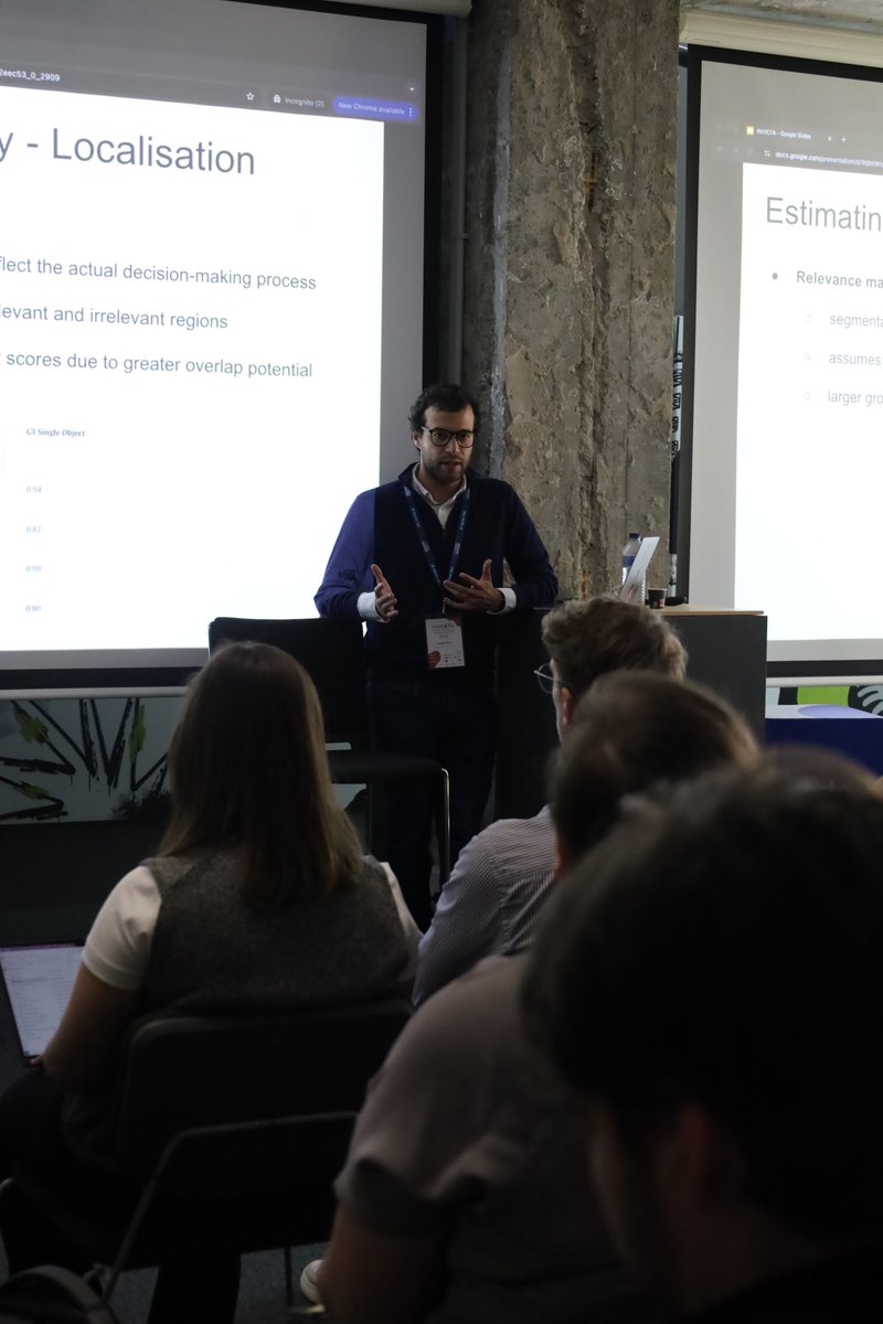 INVICTA_School's tweet photo. Hey! Let us show you some of the highlights of Day 4 of this Spring School! 😊

On Day 4, we learned about explainable AI in healthcare with @wilsondasilva19. 🩺

We also had the chance to listen to an interesting AI Talk by Susana Brás about data representativeness. ⚖️

🧵[1/3] https://t.co/80ywnD9jQo