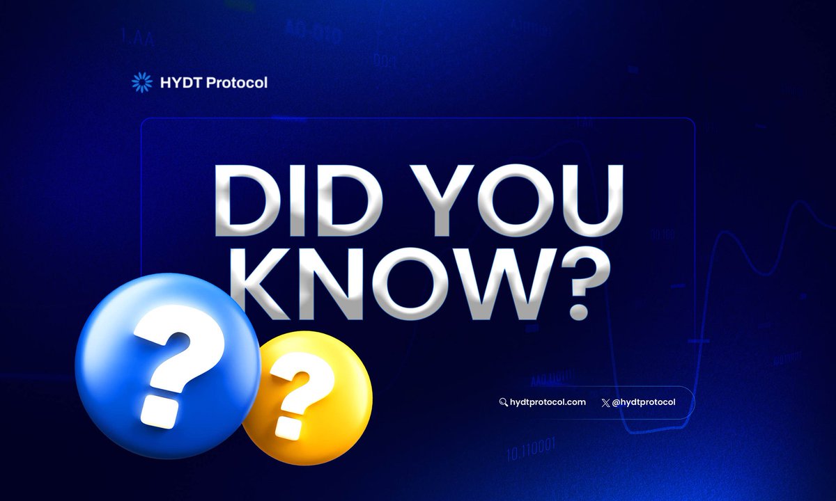 NiggeyB's tweet image. It's even more perfect as we can let your crypto do the heavy lifting. Stake $HYDT, a stablecoin on BNB Chain, stack up to 30% APY, and earn governance tokens on the side—@HydtProtocol makes it easy!