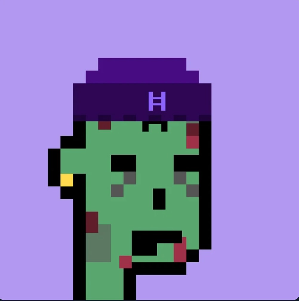 XRP_TAZ's tweet photo. hgraph punks #43 Zombie. Listed aggressively. 850h. Someone take this off my hands.
https://t.co/m3xyDDdmPg
#hbar #nft #hgraphpunks https://t.co/xNW0MQVJB5