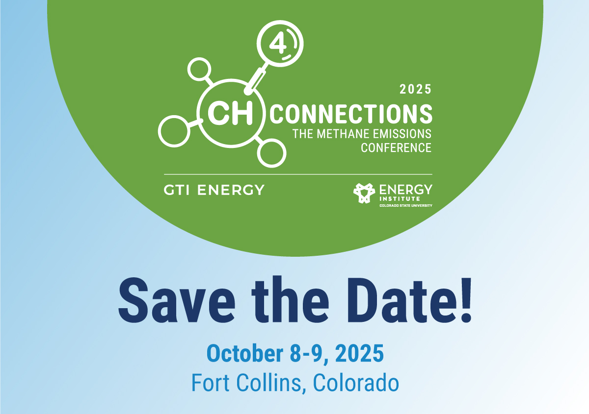 Ch4Connections's tweet image. 🎉 CH4 Connections is back! Join @gti_energy and @CSUEnergy in Fort Collins on October 8-9 for the latest insights from leading experts on methane mitigation research, technology, policy, and business. Registration opens soon.