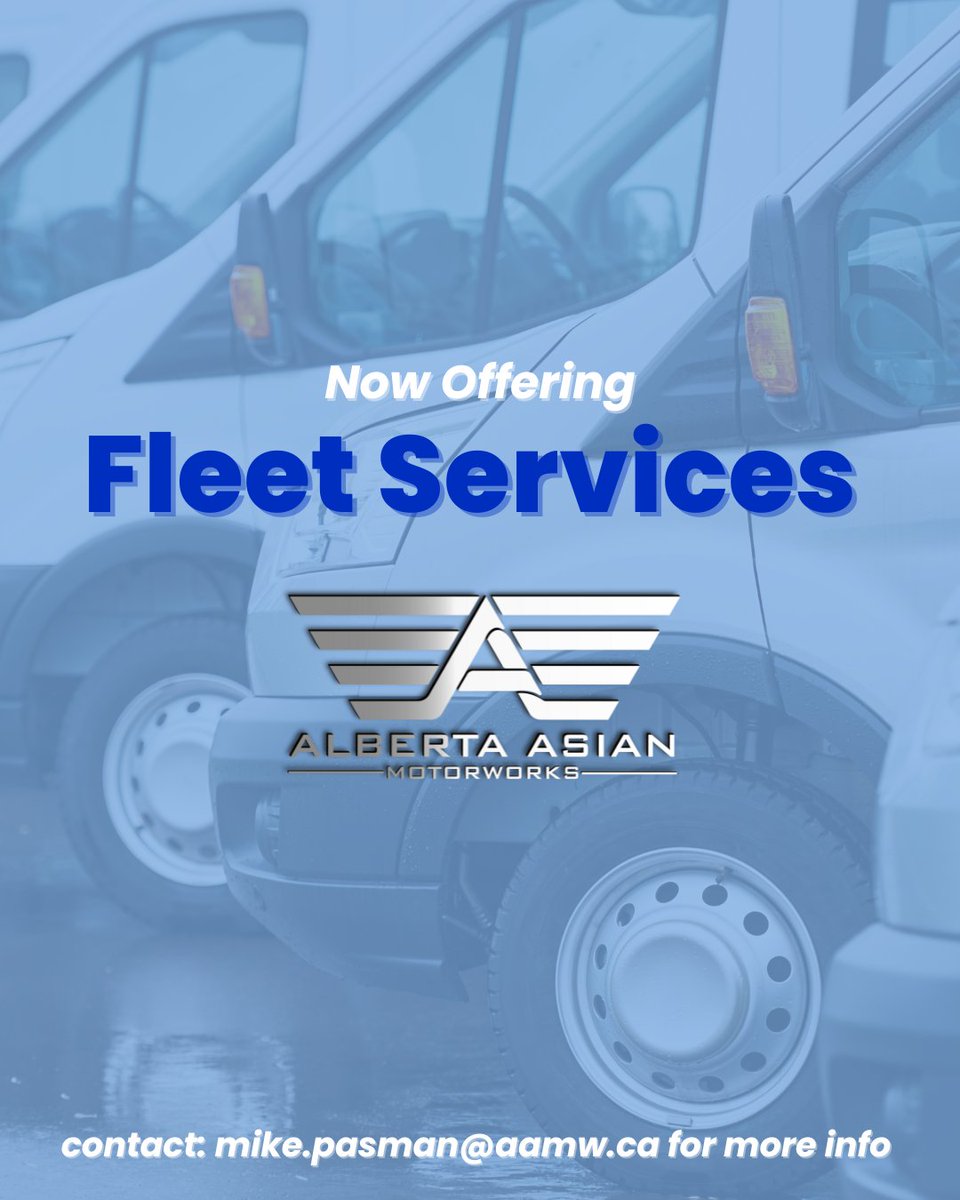 At AAMW, we are now offering tailored fleet maintenance and repair solutions designed to minimize downtime, reduce costs, and keep your vehicles on the road. 

To learn more: 
📞 Phone:587-273-2269
📧 Email: mike.pasman@aamw.ca
📍 Visit us: 5804 50 Avenue, Red Deer, Alberta
