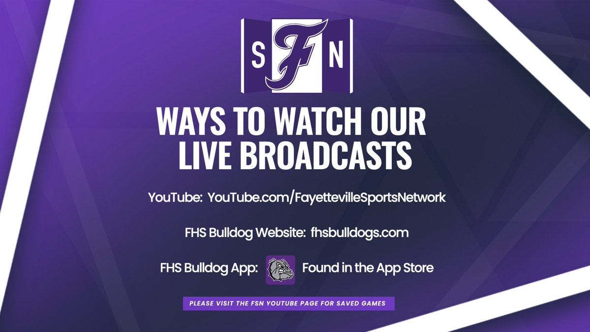 We are live today for the Bulldog Relays at the track in Fayetteville. Events start at 3. Be sure to tune in and support <a href="/FayBulldogs/">FHS Bulldogs</a> and <a href="/FayBulldogsTF/">FHS Track and Field</a>!
