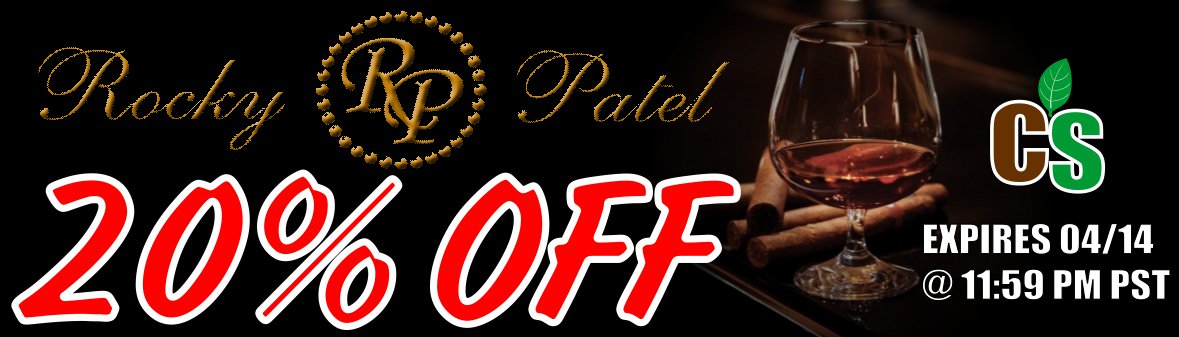 📢 Save 20% on ROCKY PATEL, 10% Sitewide! - mailchi.mp/cigarstandard/…