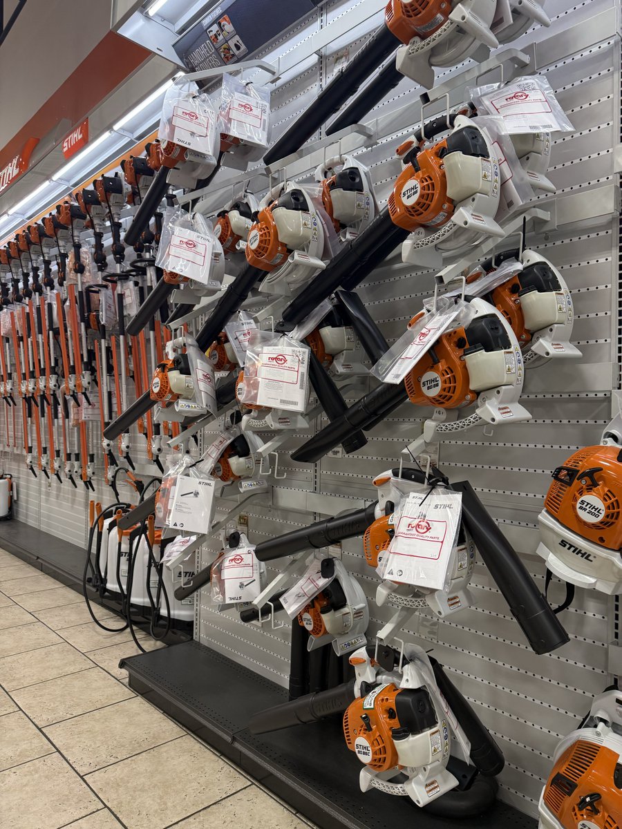 GreenThumbMower's tweet photo. 🎉 Celebrate 50 years with us! 🎉 Our Stihl equipment is in stock and on sale for our Anniversary Show and Sale! Don't miss out on amazing deals until April 11. Get your gear now! 🚀
 #Stihl #AnniversarySale #GardenTools #OutdoorAdventure https://t.co/BmAQBeYezJ