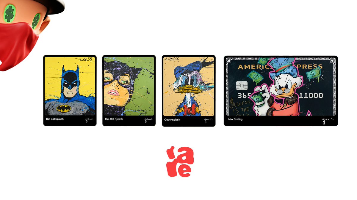 Sneak peek at our upcoming tokenized art drop. Each NFT is your claim to a real, physical artwork. The world’s going PHYGITAL – and Rare’s building the blueprint.
 
Stay tuned and #KeepItRare
