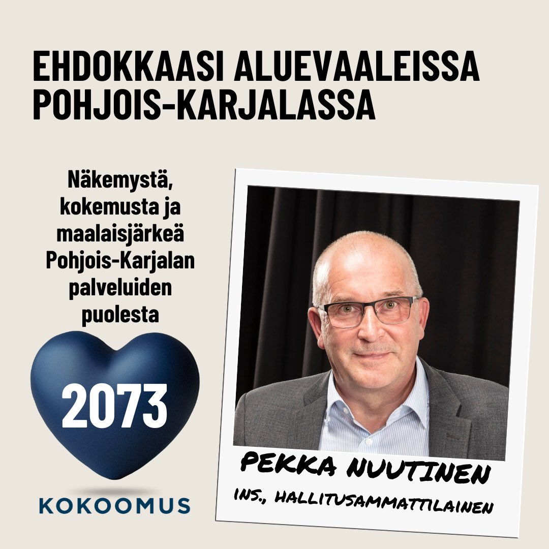 Rakennetaan hyvinvointialue, jossa palvelut ovat saatavilla oikeaan aikaan ja oikeassa paikassa. 💙 Vastuullisesti toimien turvaamme alueen itsenäisyyden ja laadukkaat palvelut, kumppanuudella ja kustannustehokkaasti. ✅