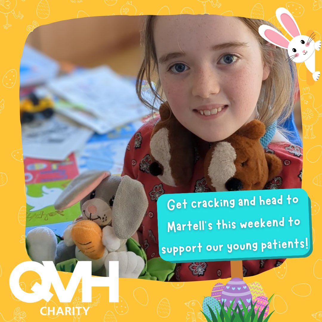 Queen Victoria Hospital Charity (@qvhcharity) on Twitter photo In need of a half-term activity? Why not head down to the #Martells store in East Grinstead & choose an #Easter gift to donate to the children on the Peanut Ward at <a href="/qvh/">Queen Victoria Hospital NHS Foundation Trust</a>? 🐣
The event ends this Wednesday, so get cracking! 💛
#SupportQVH #LocalBusiness #CommunityFundraising In need of a half-term activity? Why not head down to the #Martells store in East Grinstead & choose an #Easter gift to donate to the children on the Peanut Ward at <a href="/qvh/">Queen Victoria Hospital NHS Foundation Trust</a>? 🐣
The event ends this Wednesday, so get cracking! 💛
#SupportQVH #LocalBusiness #CommunityFundraising