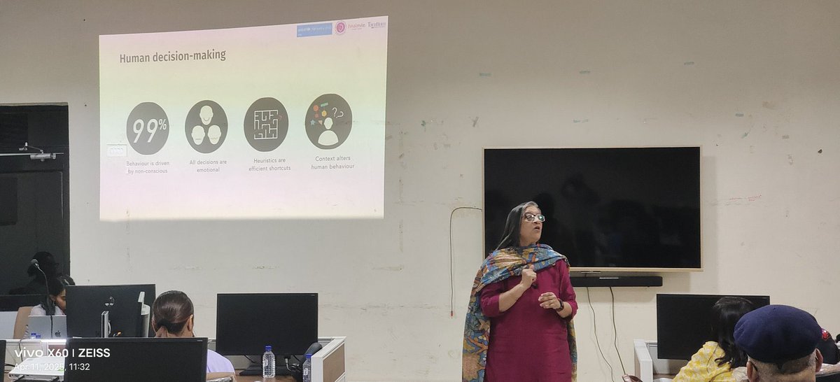 abhisheksinghDP's tweet image. The Behavioral Insights Unit at @NITRR hosted a workshop focused on adolescent anemia. Over 20 professionals from academia, civil society, research came together to explore tools that help uncover insights to design behavior-focused solutions.
#BehavioralScience 
#SBCworks