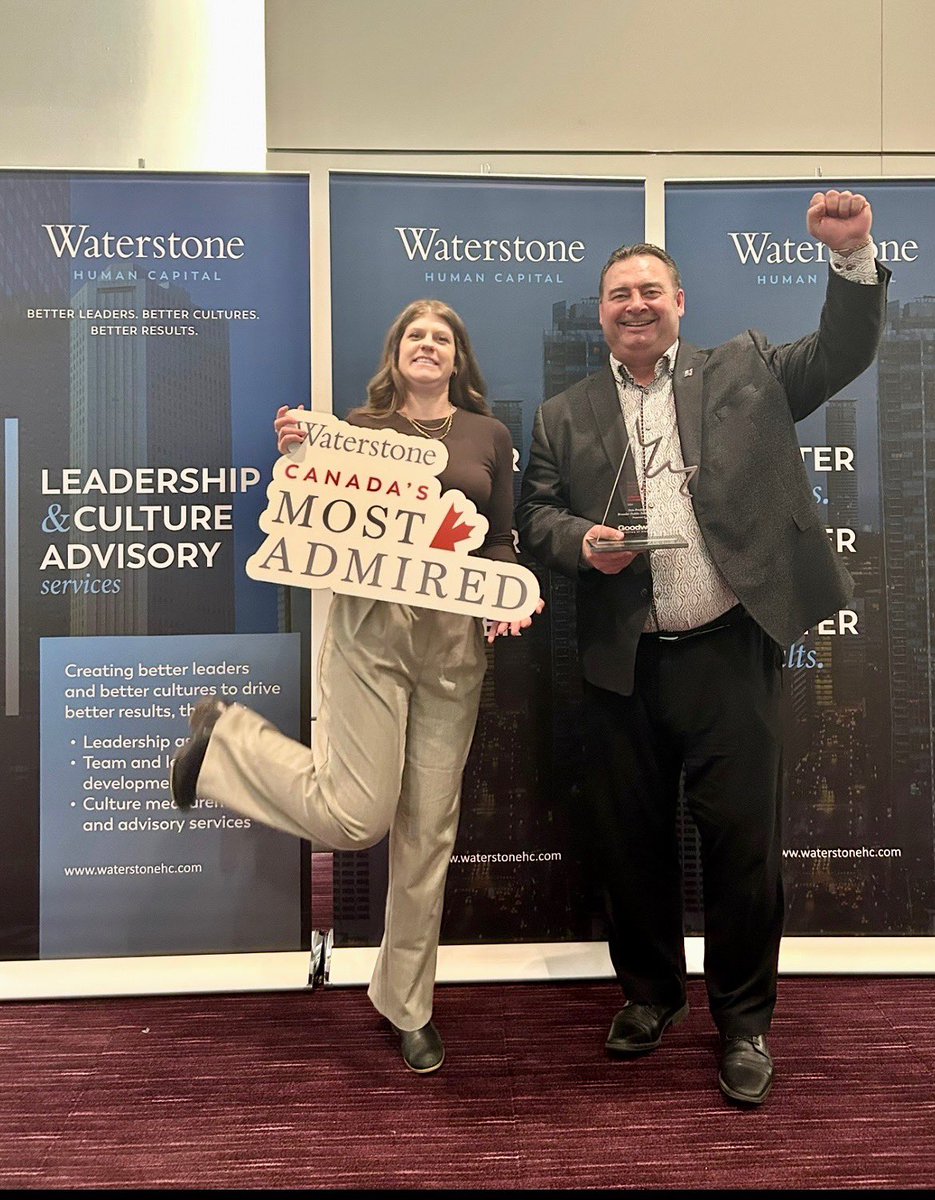 DaleMonaghan's tweet photo. At #GoodwillAlberta we were recently #Honored to be named one of Canada's Most Admired Corporate Cultures by Waterstone Human Capital.
This recognition celebrates organizations that foster a culture of performance, innovation, and employee engagement.
#ThankYou! https://t.co/ZBuyQ4HQU5
