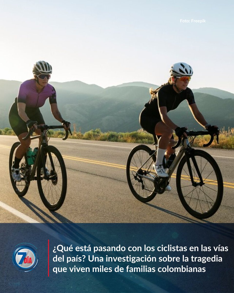 SeptimoDiaTV's tweet photo. Cada vez más ciclistas enfrentan riesgos en las vías del país. #SéptimoDía conoció dolorosos relatos de familias que perdieron a sus seres queridos, amantes de este deporte y varios de ellos, futuras promesas. No se pierda la investigación este domingo, a las 9:30 p.m. https://t.co/vvp3I1nZZJ