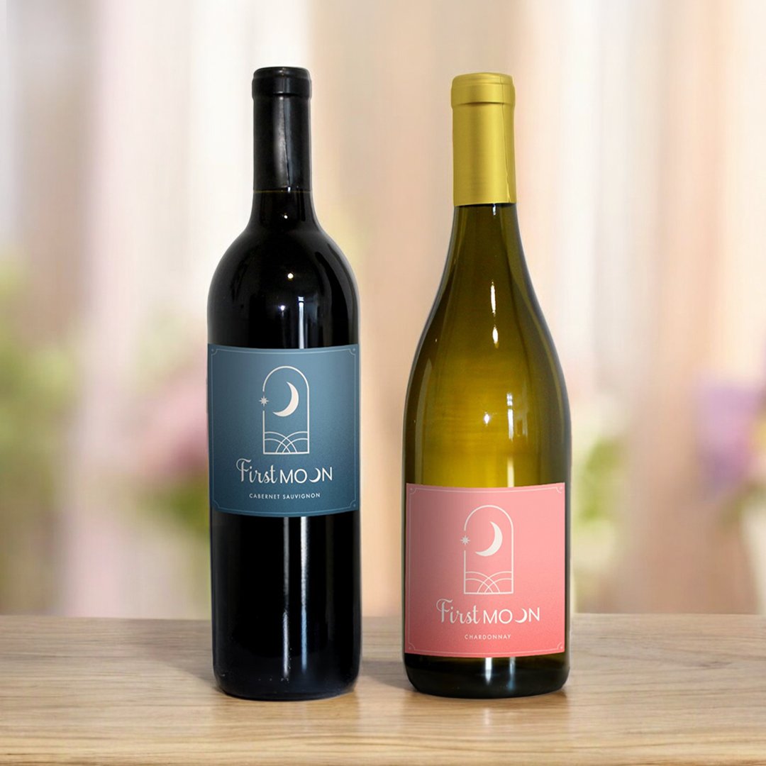 firstmoonnapa's tweet photo. Introducing First Moon Cellars, our new line of everyday premium wines!  Meet our 2021 Cabernet Sauvignon and our 2021 Chardonnay, both from California. Available now at the link in our bio.

#FirstMoonNapaValley #GammaPhi #GammaPhiBeta #GPhiAlumnae https://t.co/lOPcINubHy