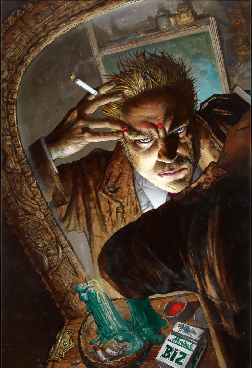 Hellblazer cover art by Simon Bisley (2010)
#Hellblazer #comicart