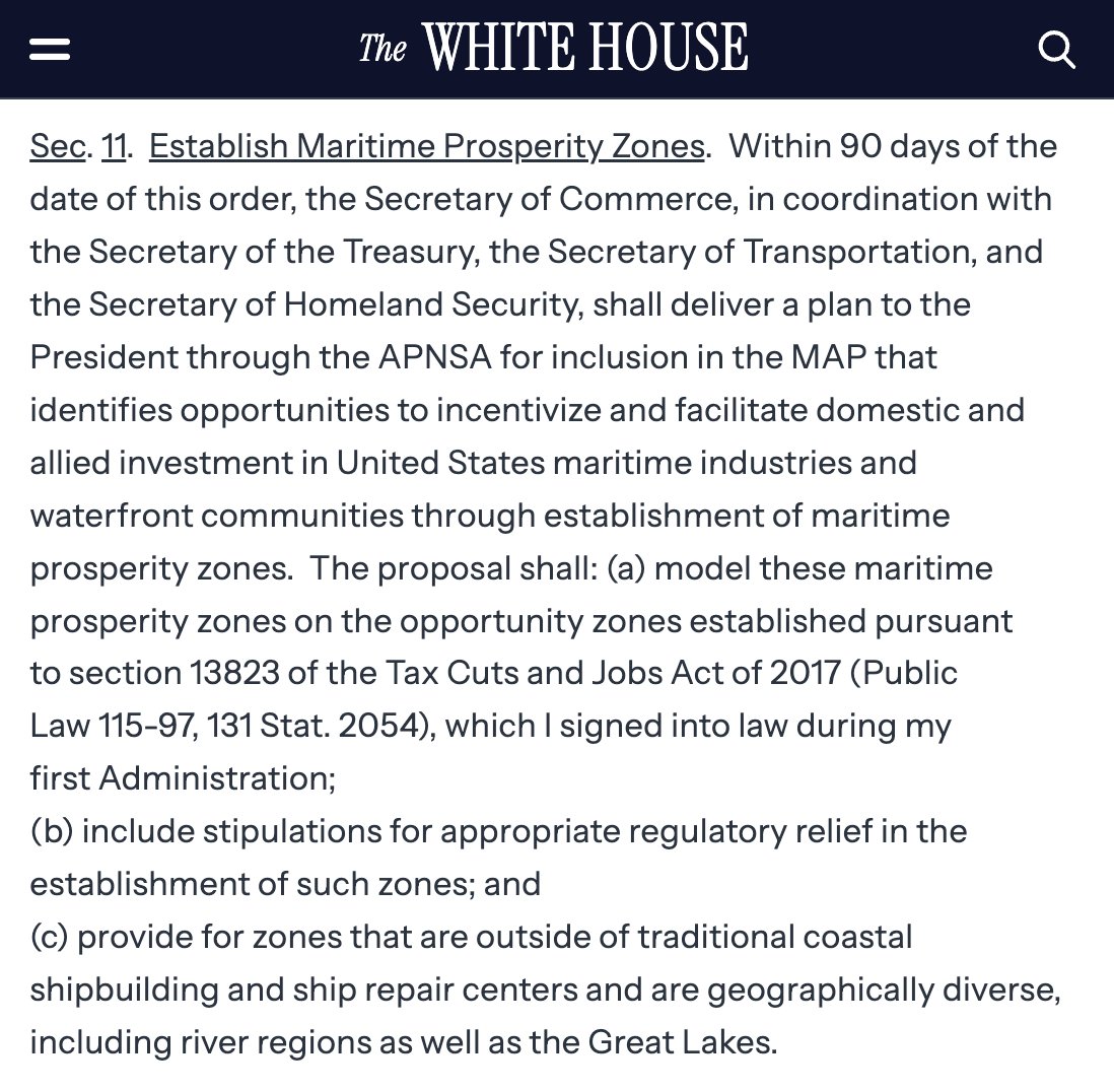 erickbrimen's tweet image. It's exciting to see concrete steps forward to advance the US National Interests through Prosperity Zones!
Very Smart! (if I may say so myself ;)
Indeed @CAForever is a great place to anchor one such Zone and we look forward to many more! @jansramek Go get 'em! 👊