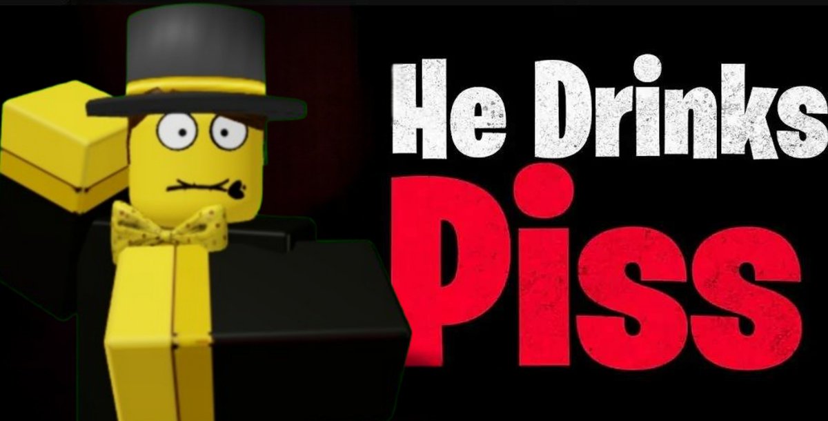 MusicStageFAIL's tweet photo. PUBLIC BATHROOM SIMULATOR ASSOCIATE IS ALLEGEDLY CONFIRMED TO DRINK PISS. OUR REPORTERS HAVE CONCLUDED THAT MUSICSTAGE IS THE ONE TO HAVE DRANK PISS BEFORE AND STILL DOES. PUBLIC BATHROOM SIMULATOR IS IN SHAMBLES 
#publicbathroomsimulator #ROBLOX https://t.co/waTlveLTnZ