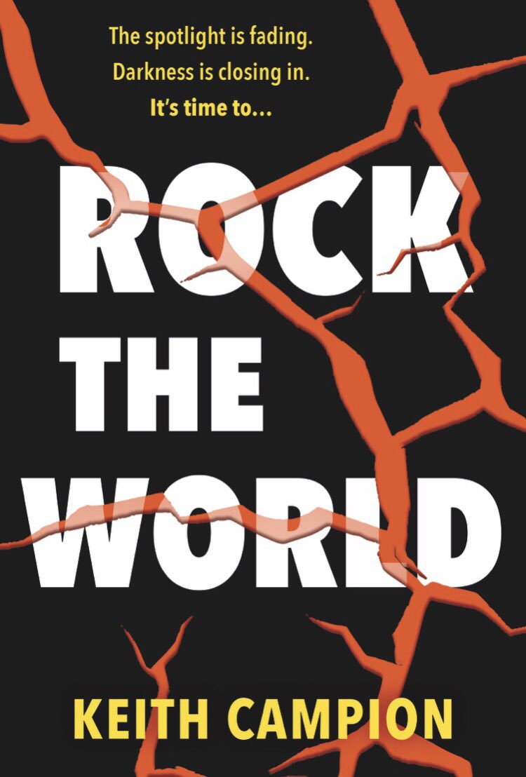 keith_campion's tweet image. Rock the World, my 5th book (first fiction for adults!) is on the way. It’s a powerful & poignant journey back to the 1980s music scene!
Deciding on the cover, I gave the designer the brief to keep it simple & make the title BOLD. I’d welcome any preferences from these options!
