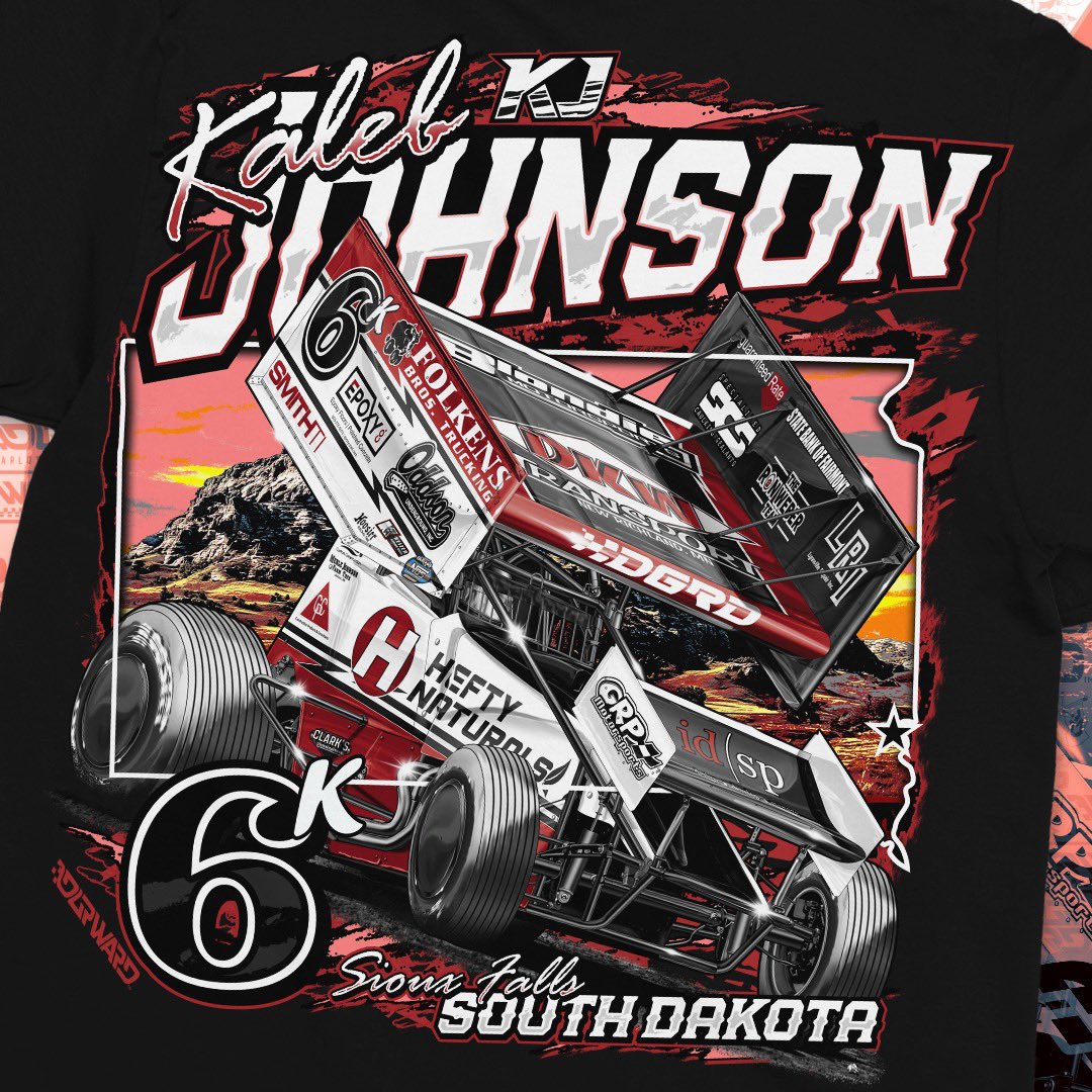 BDurward's tweet photo. All new gear for @Kaleb___Johnson for his 2025 Sprintcar campaign in the @TEAMDGRD #6

South Dakota Badlands look on this one👏🏼

Draw in the details.
Doodling. Pays. Off 🖍️ https://t.co/qgvdzXISgG