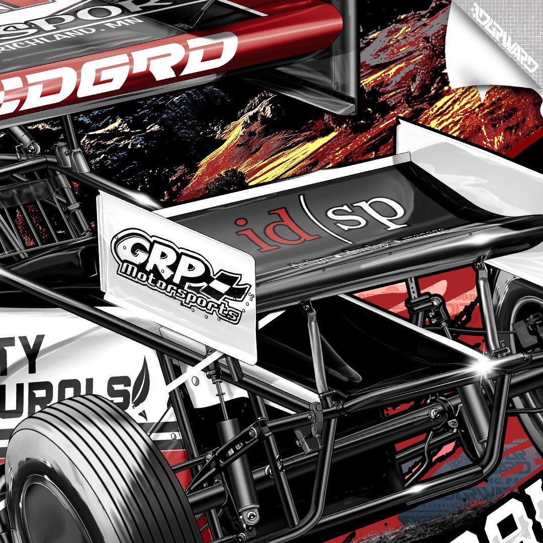 BDurward's tweet photo. All new gear for @Kaleb___Johnson for his 2025 Sprintcar campaign in the @TEAMDGRD #6

South Dakota Badlands look on this one👏🏼

Draw in the details.
Doodling. Pays. Off 🖍️ https://t.co/qgvdzXISgG