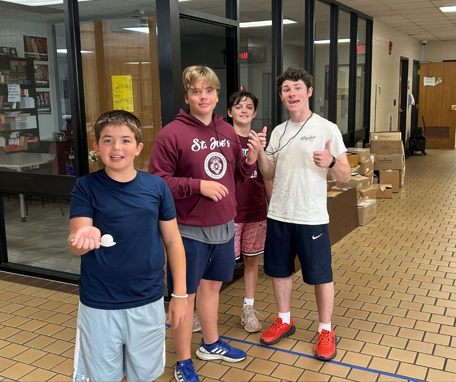 Collegiate Summer is just around the corner! Boys entering 8th grade this fall are invited to join our dynamic Collegiate Summer camp, where they'll get a taste of what it's like to be a Marauder. Don't miss out – reserve your son's spot today at SJCI.com/CollegiateSumm…!