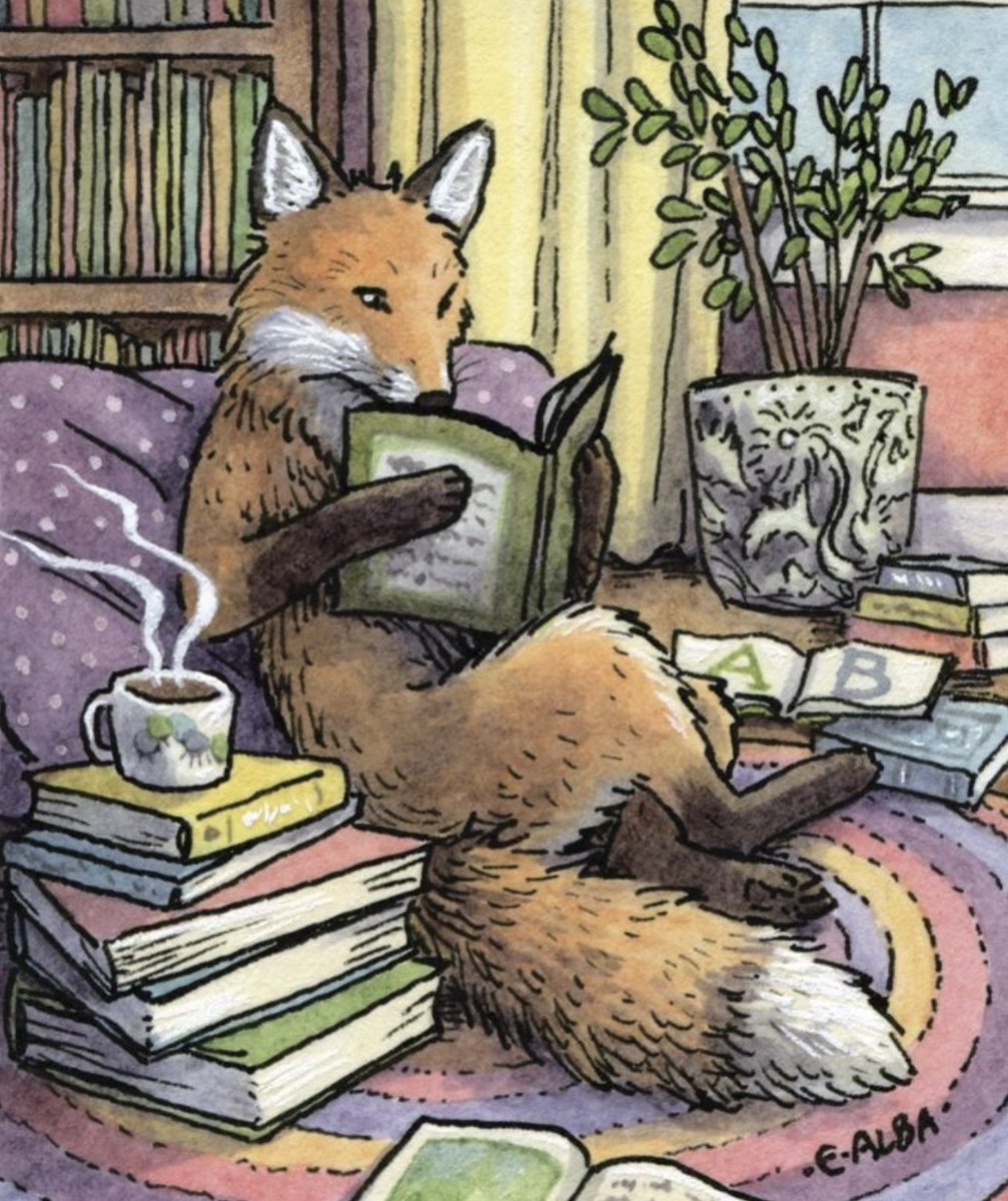 TitaniasRealm's tweet photo. It's not hoarding if it's books

🎨Elisabeth Alba https://t.co/MeaucrYZ1e