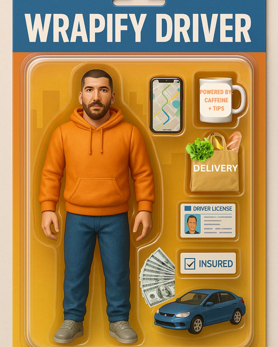 Meet Wally - The Wrapify Driver, who earns anywhere from $150-$500+ per month for his mileage.

He’s fully insured, with a clean driving record, and a nice car.

Does this sound like you? 

Download the Wrapify App today to get started!