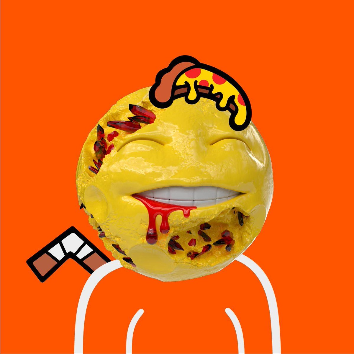 pizza_ninjas's tweet photo. Our community is filled with talented people 🥷

@TheArtistBTC worked on Pizza Ninjas and recently launched an Ordinals collection 🍕

Are you a Lunatic? https://t.co/ZKQNfhwqrf