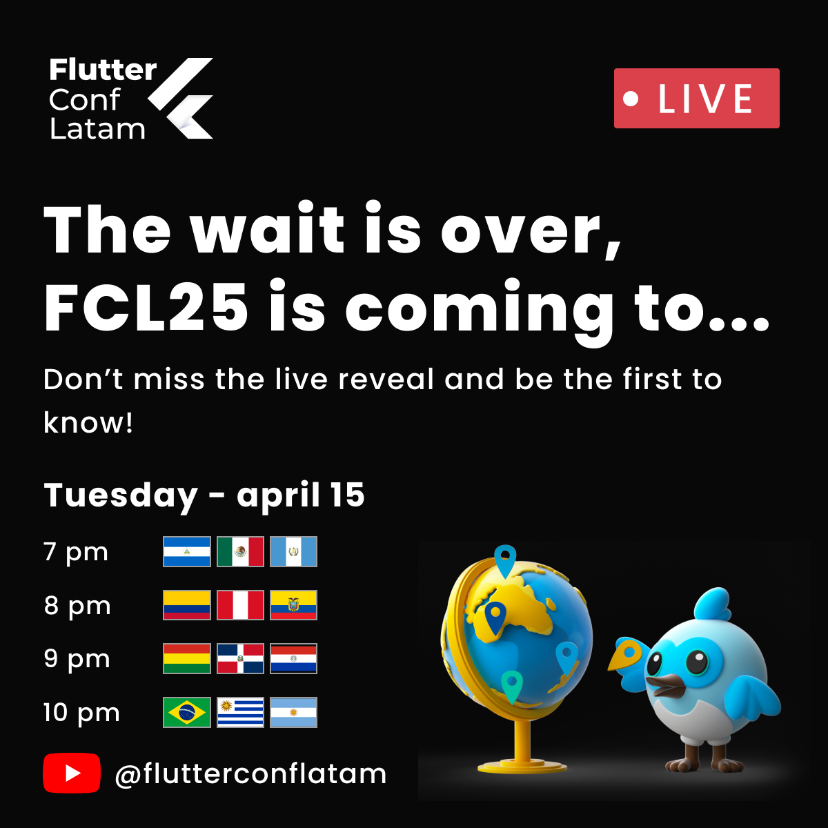 FlutterConf Latam tweet media
