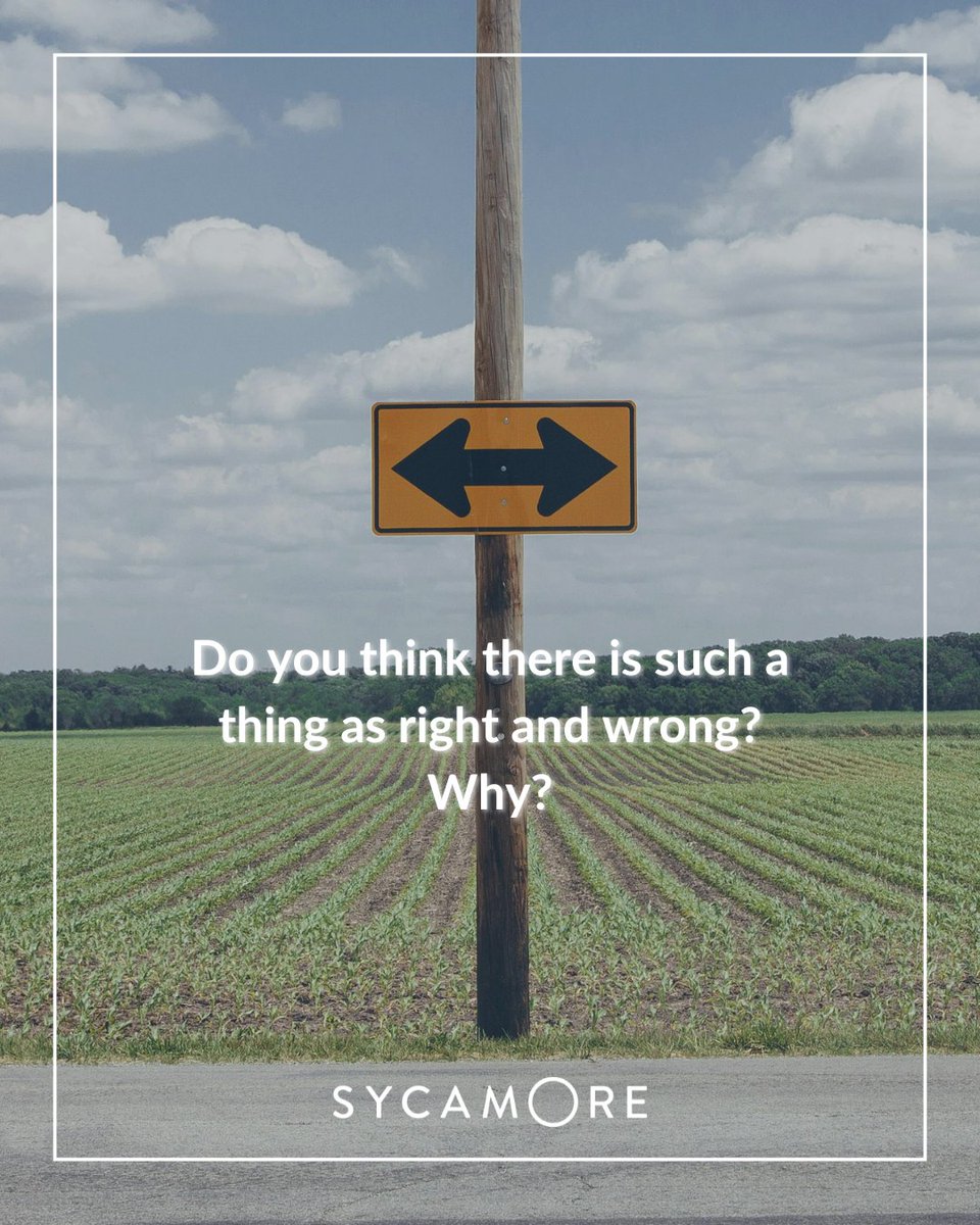 🌟 Ever wonder why we care about right and wrong? 🌟

Whether it’s fairness, kindness or justice, we all feel some things should matter. But why? And where does that feeling come from?

Watch the full video here: sycamore.fm/videos/session…
