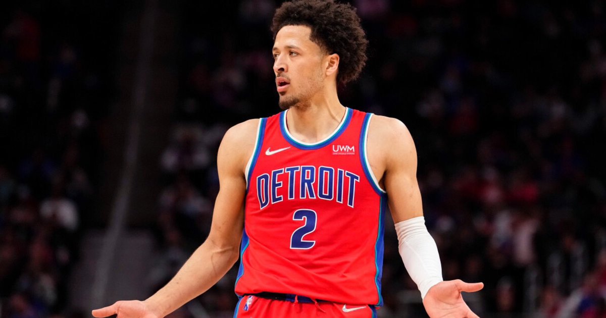 Adding One More Play:

Cade Cunningham Over 4.5 Rebounds 
(-145 BetMGM) 

ELITE BET.

WRITEUP POSTED IN DISCORD!
Link in bio.