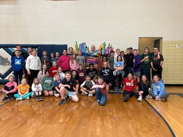 LCCMiddleSchool's tweet photo. Congratulations to our middle school who raised over $500 during our recent Middle School Coin War for our LCC PTO! The school goal was $250, and our students well exceeded expectations! For reaching their goal, students and staff had the fun of taping Mr. Leonard to the Wall! https://t.co/EpxGbC3fbk