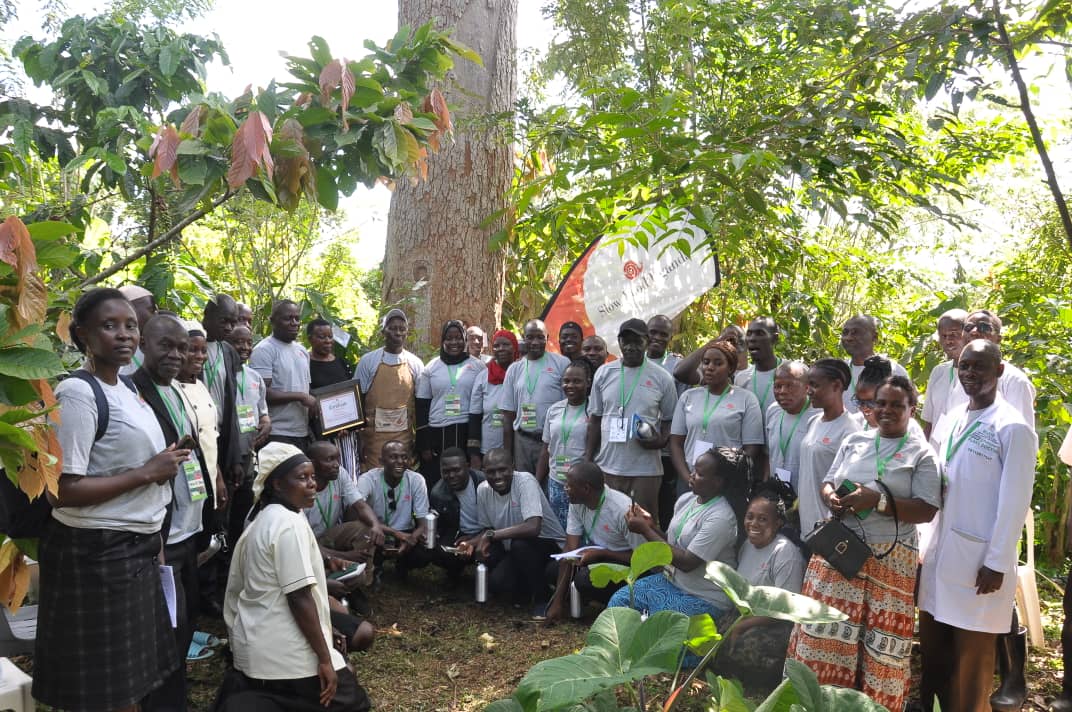 slowfooduganda's tweet photo. Day 2 of the Agroecology Learning Exchange was conducted successfully. 
Participants visited Alwana Natural farm &amp; Shoreline Organic Farm, gaining hands on experience in soil management, animal rearing &amp;local poultry farming, deepening their understanding of Agroecology #ALE2025 https://t.co/CLdOwHib4C
