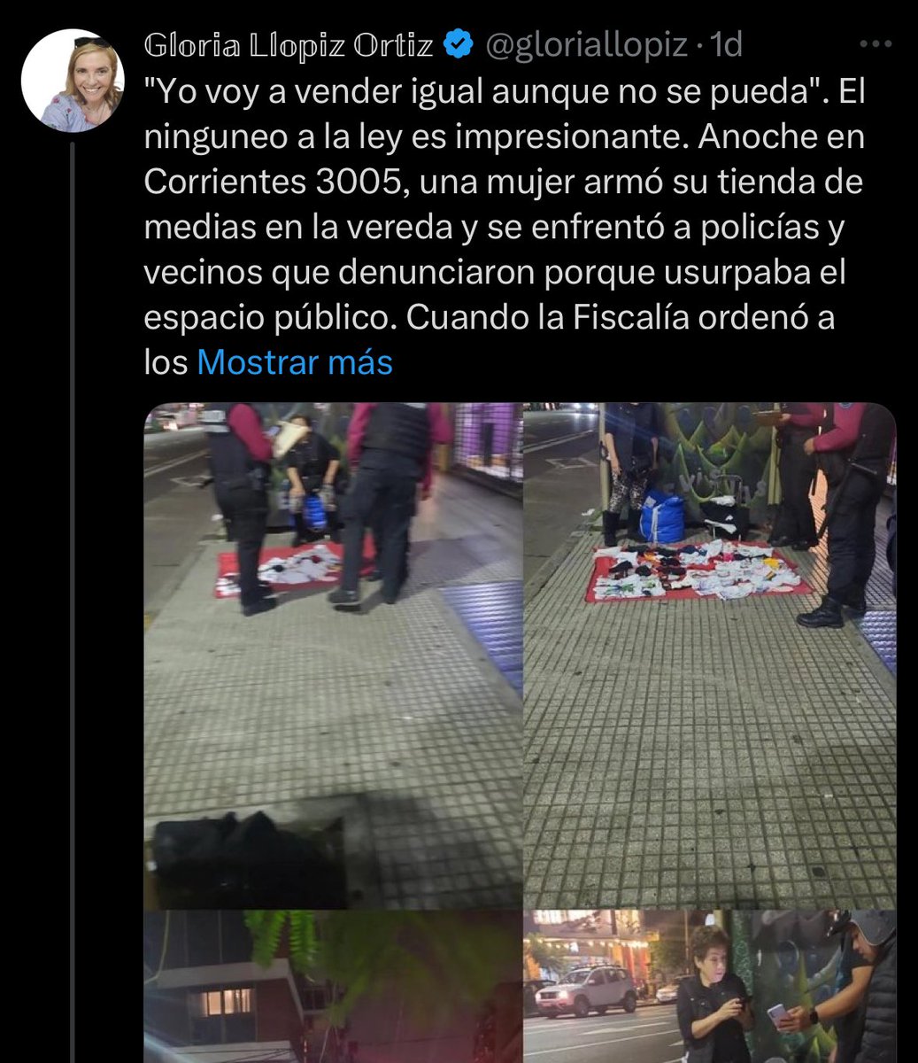 TugoNews's tweet photo. Esta vieja de re mierda @gloriallopiz es la jefa de la agrupación “Buenos Vecinos”. Ella fue quien denunció personalmente a una señora que solamente se estaba GANANDO EL PAN vendiendo en la calle y le gritó “negr4 peruana” mientras llamaba a la policía https://t.co/x0C4laZROY