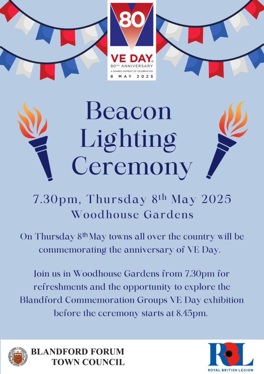 BLANDFORD ROYAL BRITISH LEGION BRANCH tweet media