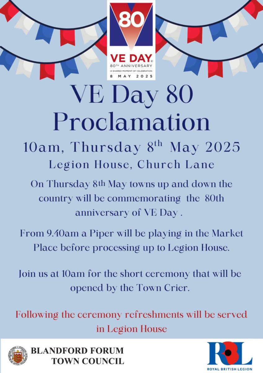 VE DAY 80 Celebrations