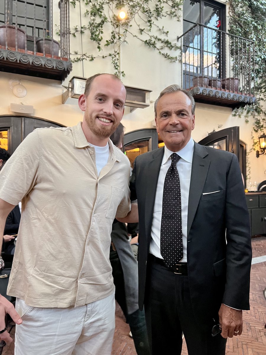 Jovntures's tweet photo. Had dinner with @RickCarusoLA and the Mayor of Beverly Hills to talk wildfire recovery in LA.

We talked about his vision for the state and how @torchsensors could support rebuilding efforts in the Palisades. More soon.

I brought the vibes. Forgot the suit. Next time 😉 https://t.co/ojqzulgePB