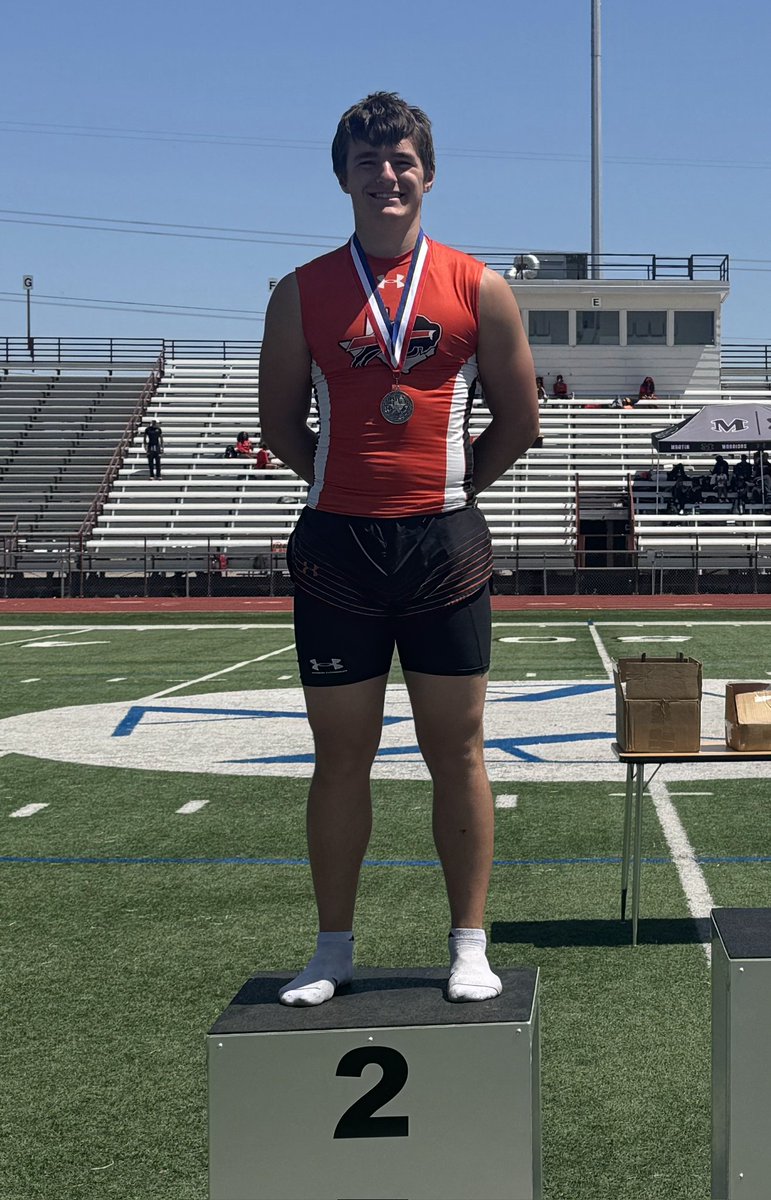Coach_JWTucker's tweet photo. Brian Connors is going to the Region 1 Track Meet!
2nd place at Area today.
#HaltomFamily @TrackHaltom @FootballHaltom https://t.co/zzTBhJ1gQV