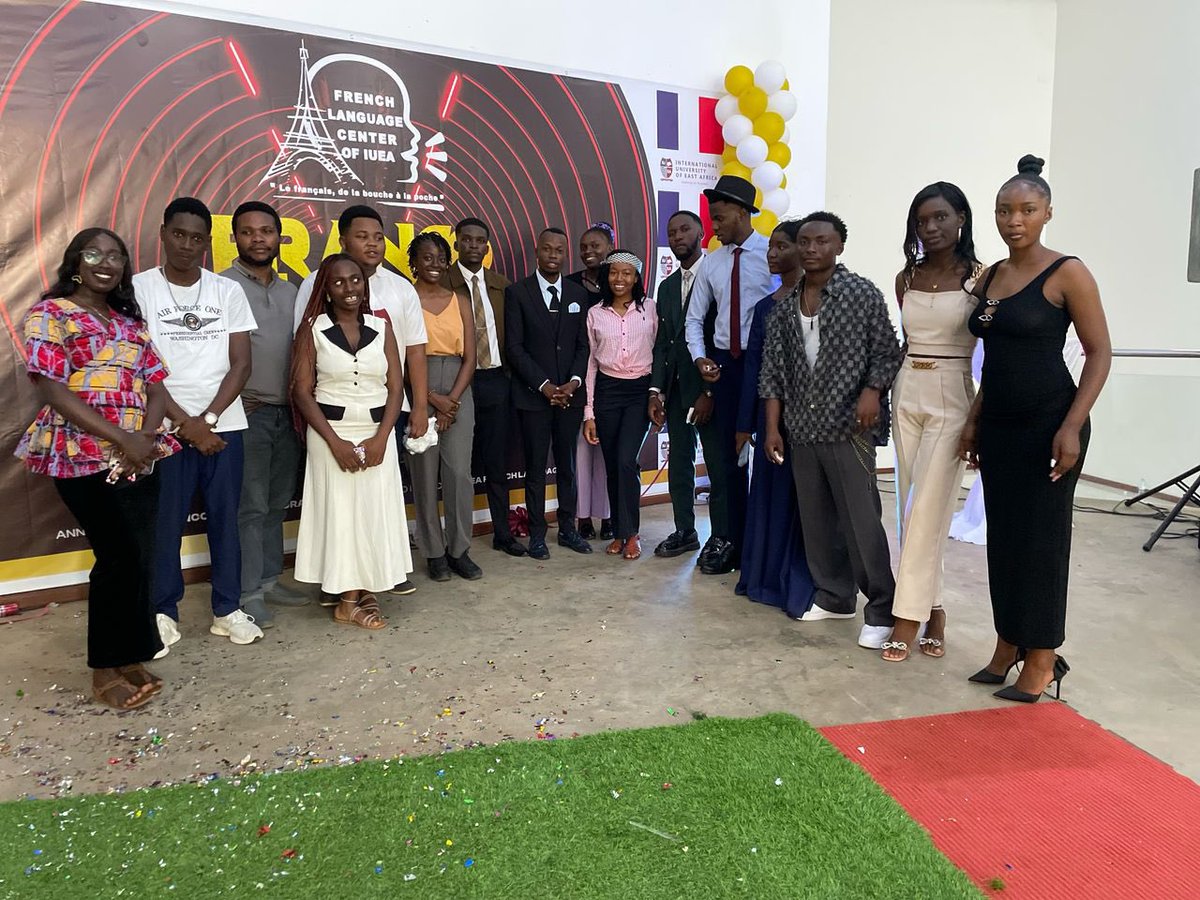 ProfsFLEouganda's tweet photo. Gratitude to Dr. Sebuyungo for representing APFO at the Francophonie celebrations held at IUEA. Your dedication to promoting French language education in Uganda is truly commendable. 🇫🇷 #Francophonie2025 #APFO #IUEA https://t.co/srqDiqakUa