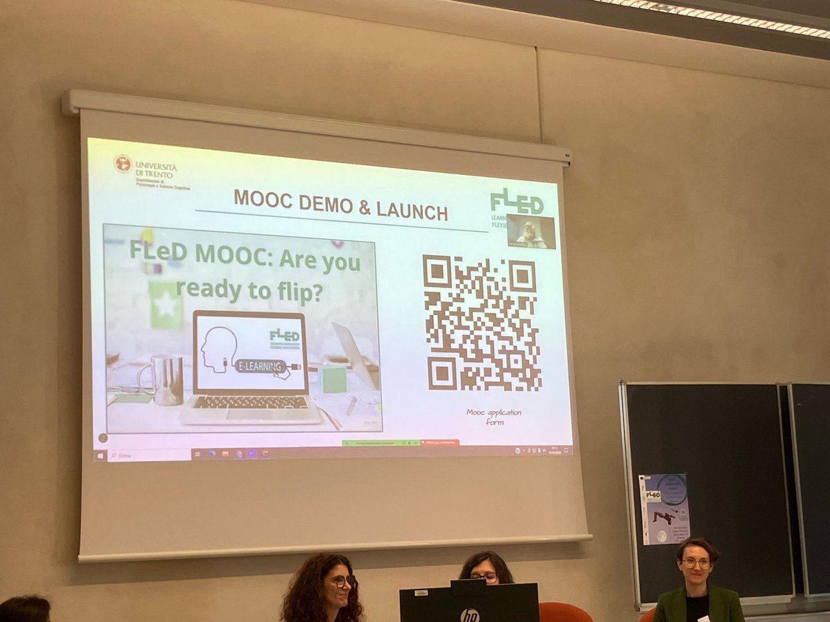 🤩We’ve celebrated the FLeD hybrid Multiplier event where more than 70 experts, practitioners and students joined us.
Last main results were presented:
🏅FLeD MOOC
🏅Handbook on effective #FlippedClassroom &amp; #FlexibleLearning