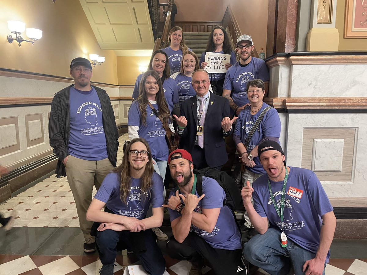 Thank you to everyone who made it to the Capitol yesterday! We had over 100 participants between IABH, CBHA and IARF and agencies from all over the state. We appreciate your dedication to making a positive impact and advocating on behalf of the behavioral health policy field.