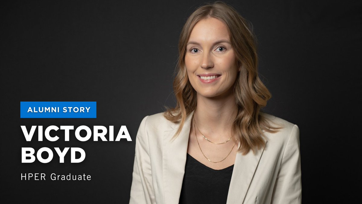 Explore Victoria Boyd's journey in the HPER program at IHPME, from her passion for research to joining the program's first ever cohort.

Read more: tinyurl.com/42sb6ttn
