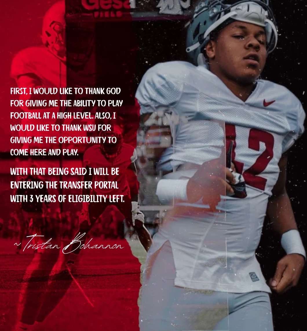 I WILL BE ENTERING THE TRANSFER PORTAL