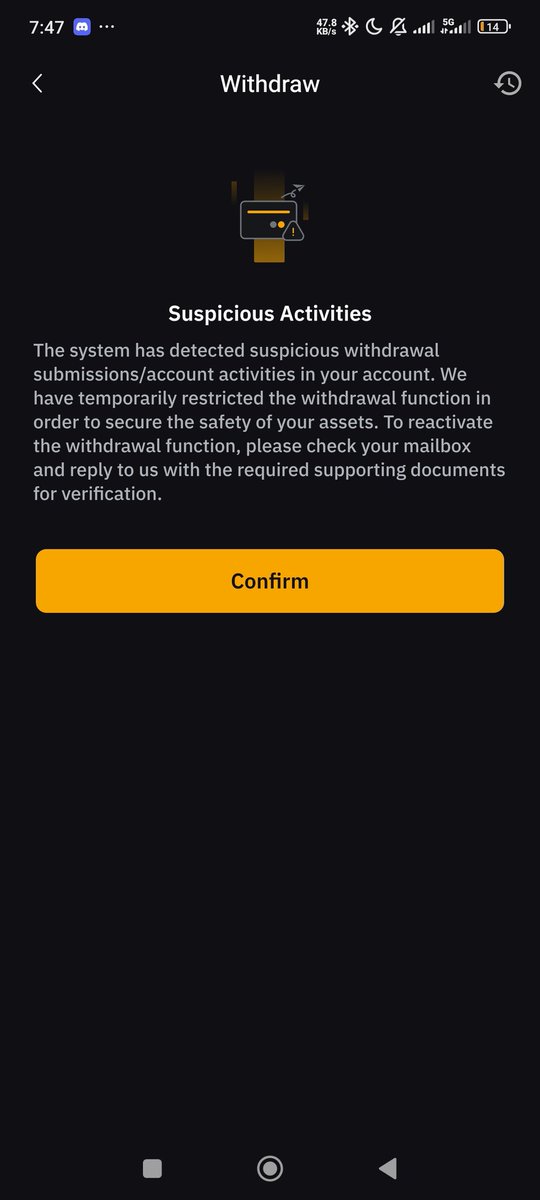 Onyii499's tweet image. My account was suddenly restricted by @BybitAfrica @Bybit_Official months ago without any notice

I have reach out severally via all social media platforms, Sent mails also and yet I have been unable to get my assets worth $6000 out till date

This is FRAUD.
I didn&apos;t do anything…