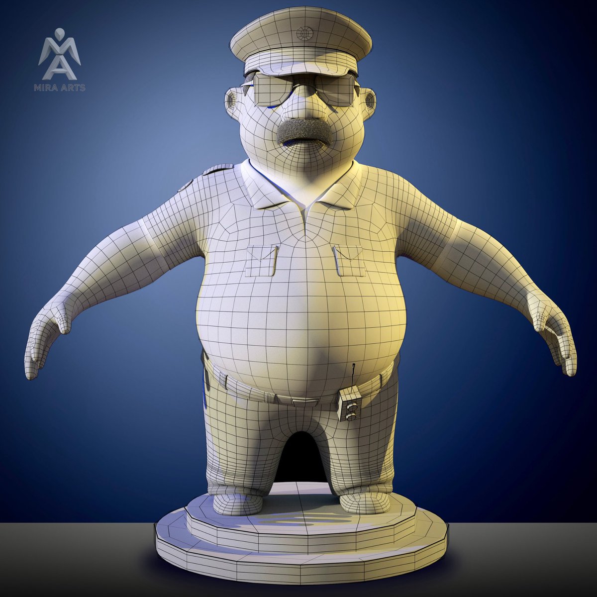 OguntuaseIyanu1's tweet photo. Just wrapped up this stylized 3D character based on an awesome sketch by @hossein_afzali. Loved the concept and had to bring it to life in 3D!

#3DArt #CharacterDesign #ZBrush #3DModeling #StylizedCharacter #2Dto3D #CGArtist #GameDev #OpenToWork #3DArtistForHire #DigitalSculpting https://t.co/FuzA3ffZB5